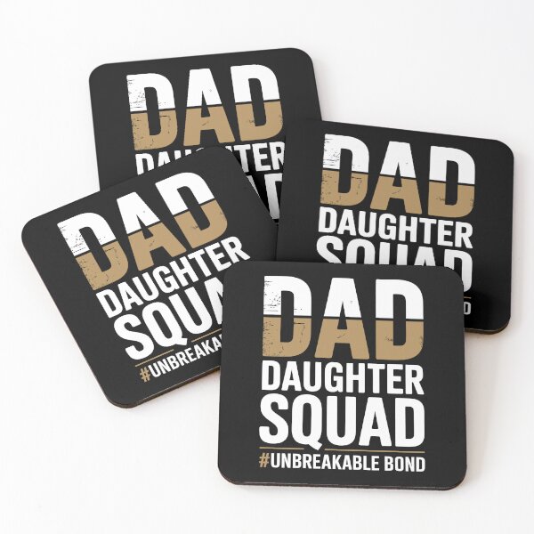 Item preview, Dad Daughter Squad Unbreakable Bond Girl Dad Father's Day Gift designed and sold by Say It With Ink.