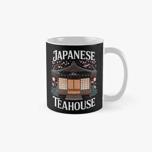Item preview, Japanese Teahouse Cherry Blossom Lantern Traditional Architecture T-Shirt designed and sold by DarylWelsh2024.