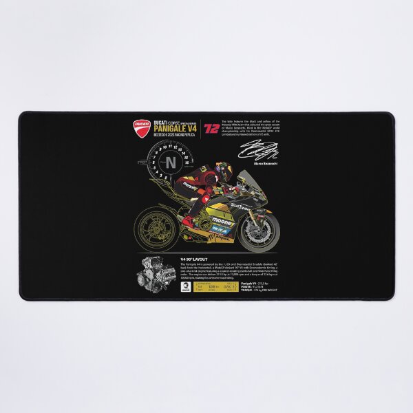 Item preview, Panigale V4 Bezzecchi 2023 Racing Replica - LineArt designed and sold by Shamirazzuri.