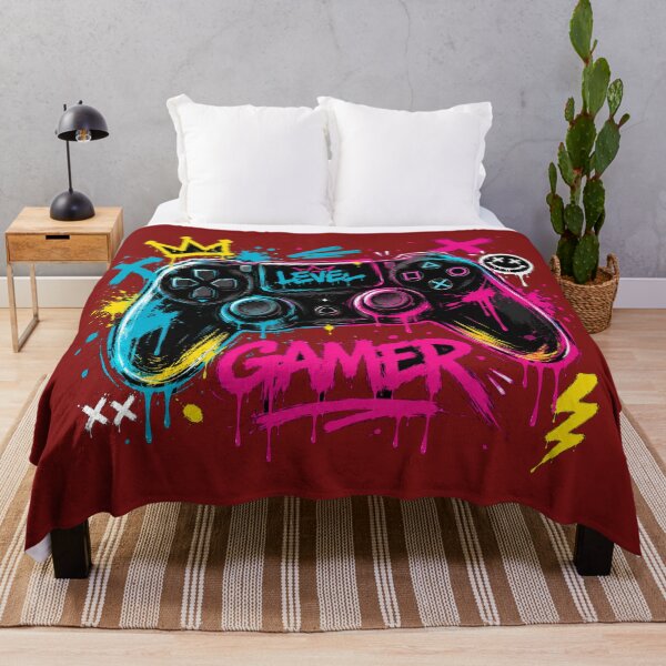 Item preview, Neon Gaming Controller Graffiti Shirt | Gamer Streetwear Art designed and sold by JustResultsCo.