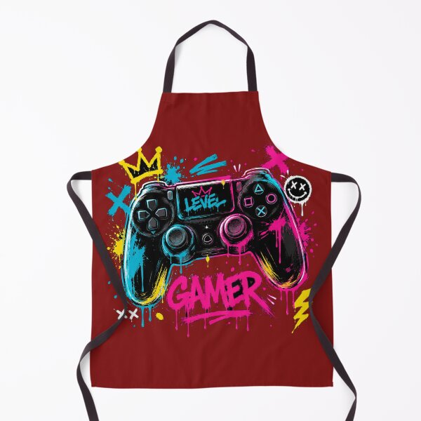 Item preview, Neon Gaming Controller Graffiti Shirt | Gamer Streetwear Art designed and sold by Golden Era Studio.
