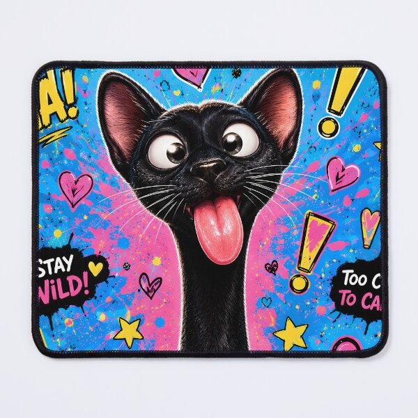Item preview, Goofy Black Panther Pop Art designed and sold by Pure Craft.