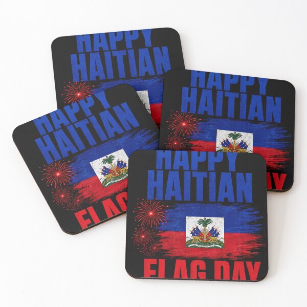 Item preview, May 18th Haitian Flag Day Proud to Be Haitian  designed and sold by THREE LITTLE BEANS.