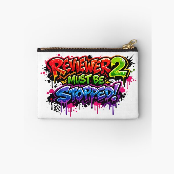 Item preview, Reviewer 2 Must Be Stopped Graffiti Academic Meme designed and sold by Nerd Romance Café.
