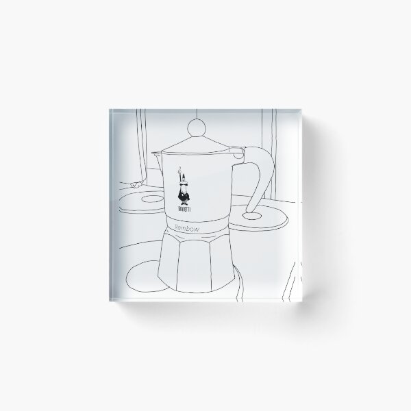 Item preview, Bialetti coffee maker on the stove designed and sold by CucinaConLuca.