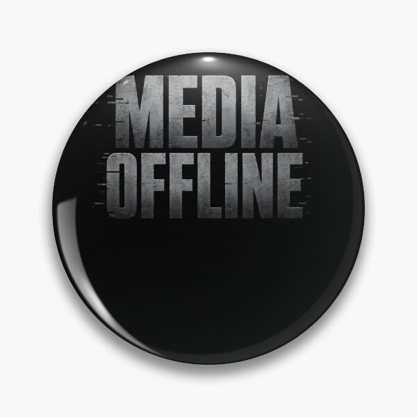 Item preview, Media Offline Glitch Aesthetic Funny Introvert designed and sold by THREE LITTLE BEANS.