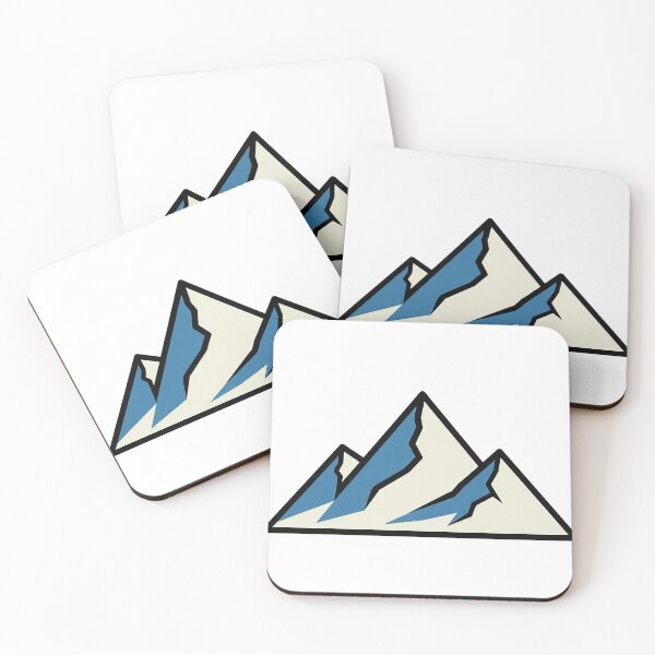 Item preview, Quiet Mountain Peaks – Calm Strength Sticker designed and sold by Osmose-Studio ⭐⭐⭐⭐⭐.