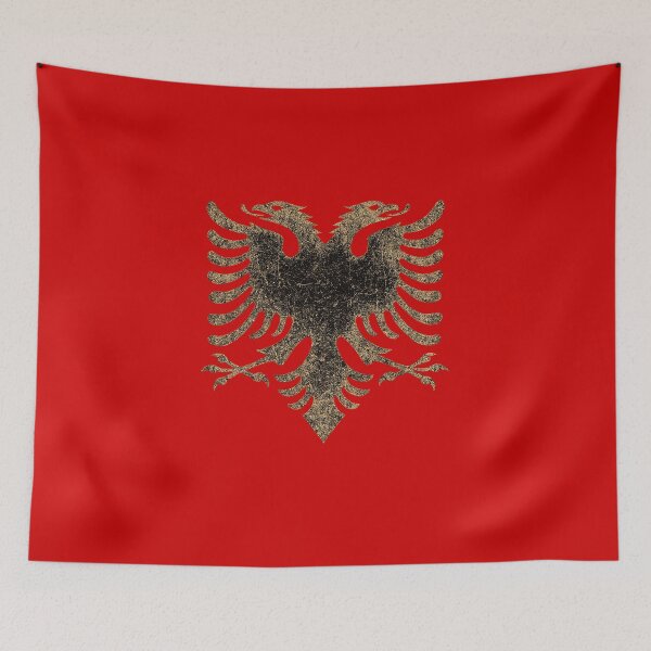 Item preview, Vintage Albanian Eagle Distressed Emblem designed and sold by Reggiano.