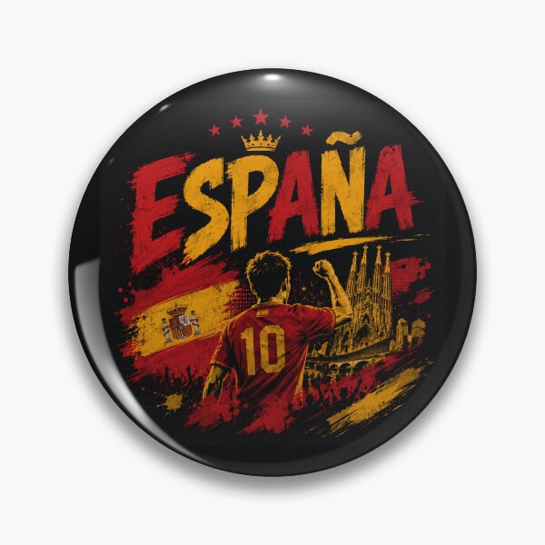 Item preview, SPAIN ESPAÑA Football (Soccer) World Cup Spirit  designed and sold by Helios Be. Lavsh.