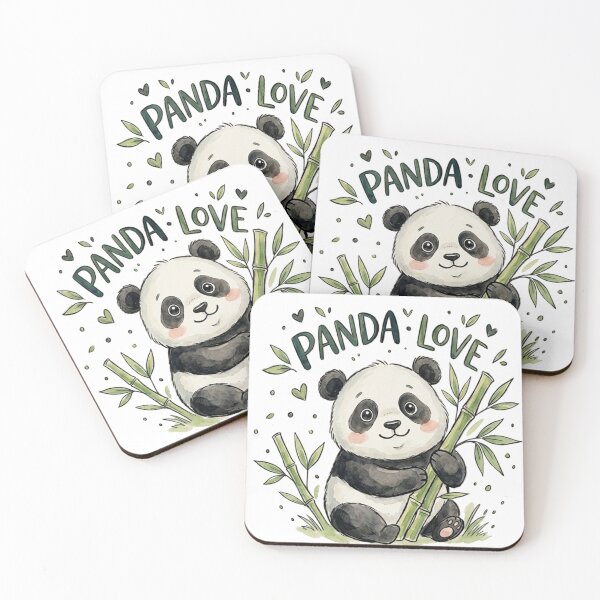 Item preview, Sweet Panda Hugging Bamboo designed and sold by AetherEcho.