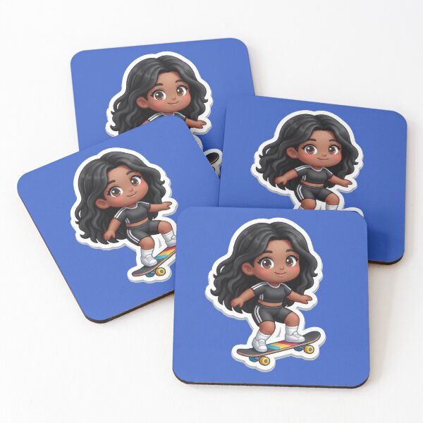 Item preview, Urban Girl - Chibi Street Art designed and sold by Azurart2.