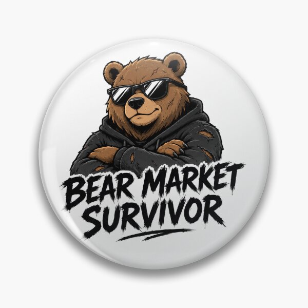 Item preview, Bear Market Survivor – Crypto Meme Bear Streetwear designed and sold by PatysArt.