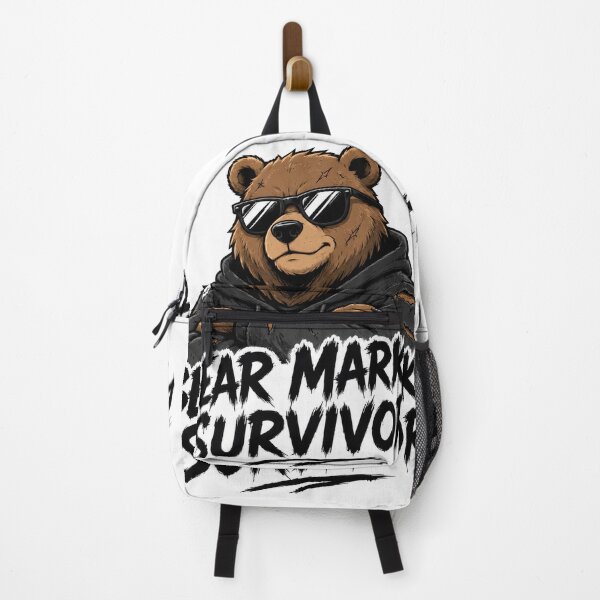 Item preview, Bear Market Survivor – Crypto Meme Bear Streetwear designed and sold by PatysArt.