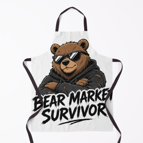 Item preview, Bear Market Survivor – Crypto Meme Bear Streetwear designed and sold by PatysArt.