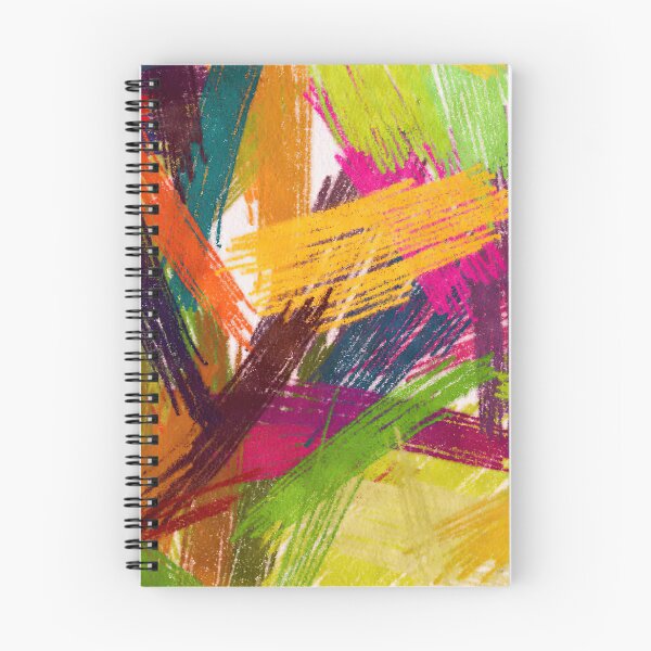 Item preview, Vibrant Abstract Crayon Strokes Background designed and sold by Flanelle.