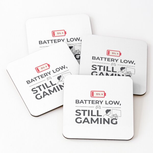 Item preview, Battery Low, Still Gaming designed and sold by khalidnasr.