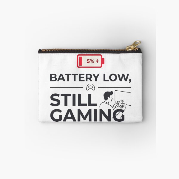 Item preview, Battery Low, Still Gaming designed and sold by khalidnasr.