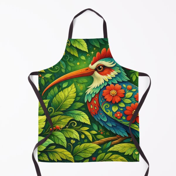 Item preview, Fantasy bird in a dream of leaves designed and sold by Sigtrix.