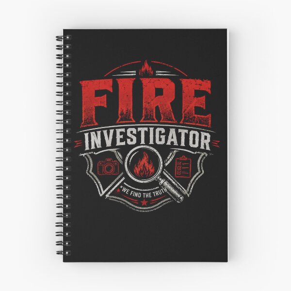 Item preview, Fire Investigator Firefighter Forensic Investigation designed and sold by THREE LITTLE BEANS.