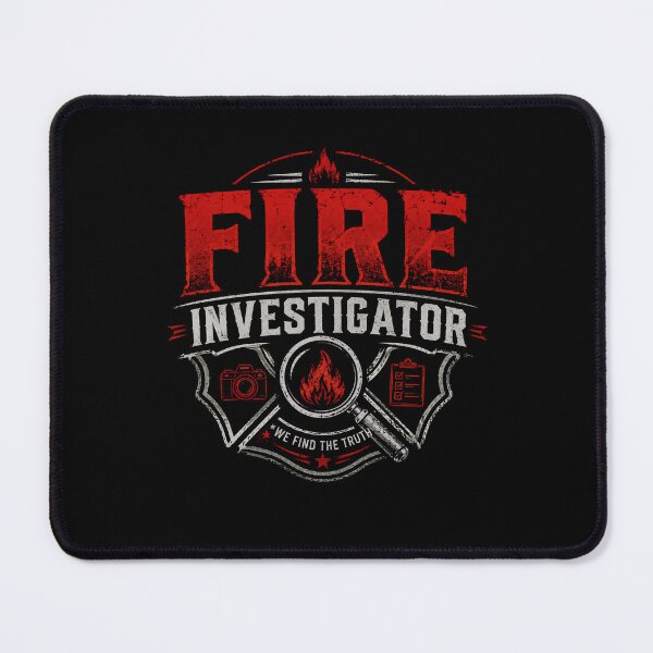 Item preview, Fire Investigator Firefighter Forensic Investigation designed and sold by THREE LITTLE BEANS.