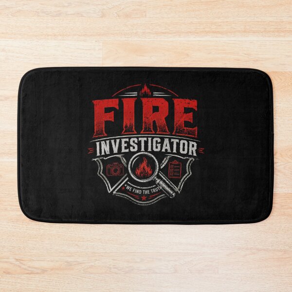 Item preview, Fire Investigator Firefighter Forensic Investigation designed and sold by THREE LITTLE BEANS.