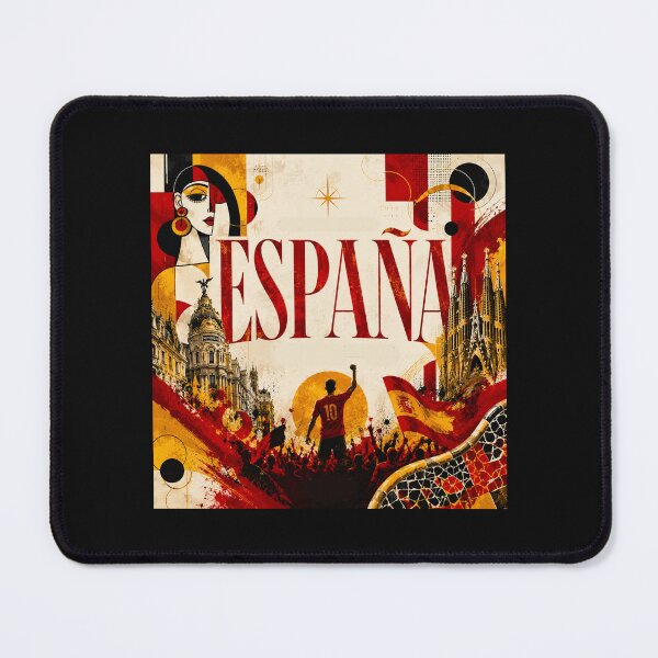Item preview, SPAIN ESPAÑA Football (Soccer) World Cup Spirit #1 designed and sold by Helios Be. Lavsh.