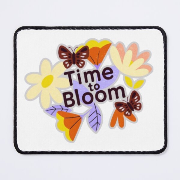 Item preview, Growth Mindset: Retro Grainy Floral Art designed and sold by Miheerala.