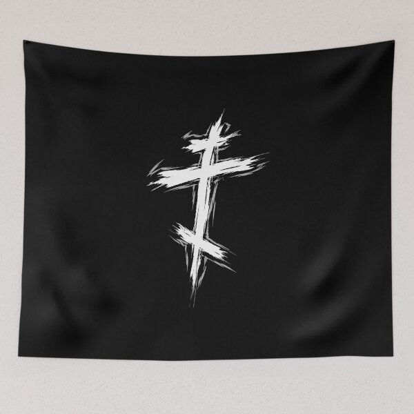 Item preview, Orthodox Inspired Cross – Distressed Byzantine Christian Faith Design designed and sold by Fradikal.