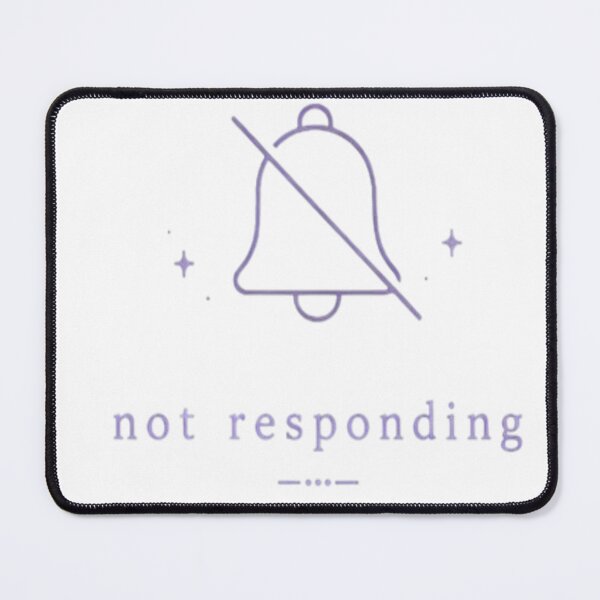 Item preview, Notifications Off – Purple Aesthetic Minimalist Design designed and sold by Velora Design .