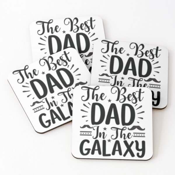 Artikelvorschau, The Best Dad In The Galaxy Funny Father's Day Design entworfen und verkauft von JREEHBRAND.
