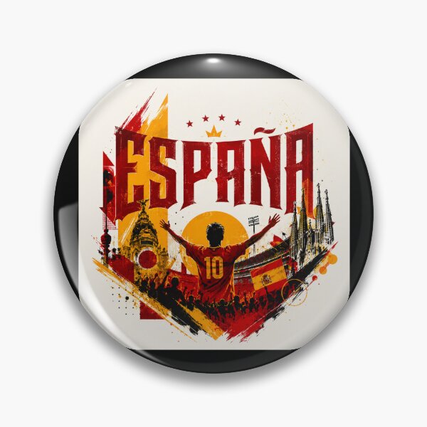 Item preview, SPAIN ESPAÑA Football (Soccer) World Cup Spirit #2 designed and sold by Helios Be. Lavsh.