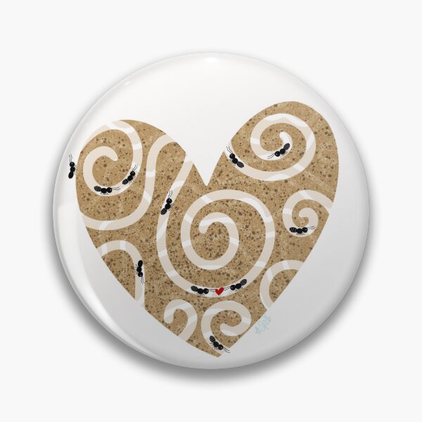Item preview, Ants Looking For Love In A Heart Shaped World designed and sold by DesignChaser.