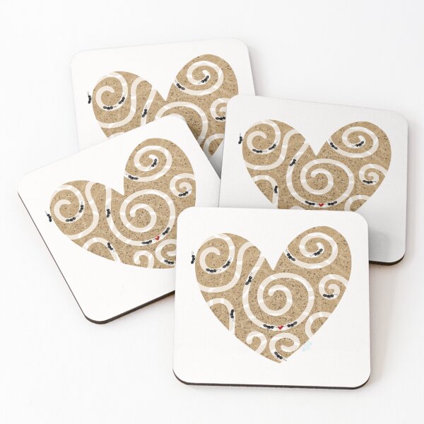 Item preview, Ants Looking For Love In A Heart Shaped World designed and sold by DesignChaser.