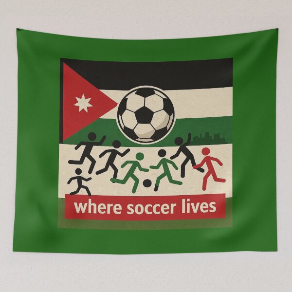 Item preview, Where Soccer Lives - Jordan designed and sold by Endeva4eva.