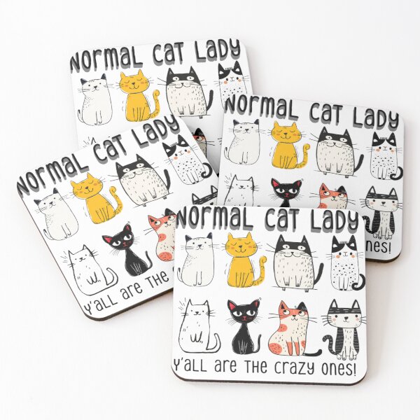 Item preview, Normal Cat Lady designed and sold by crittersitter.