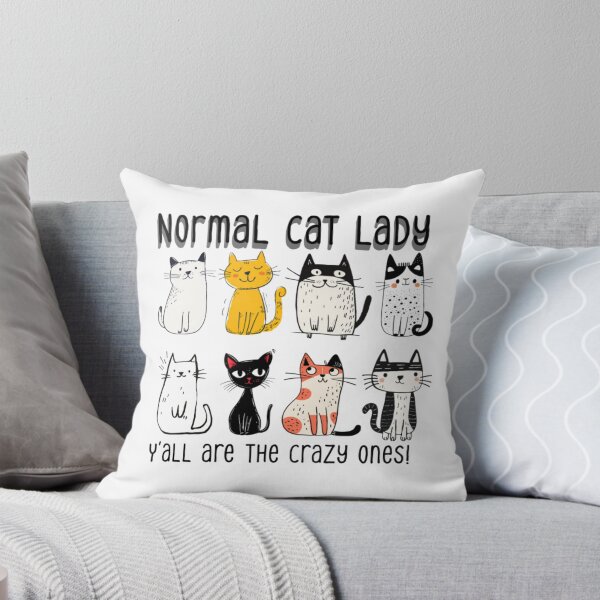 Item preview, Normal Cat Lady designed and sold by crittersitter.