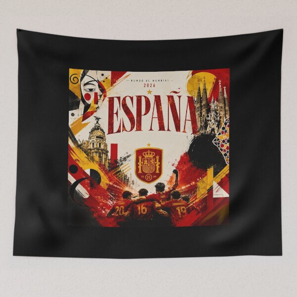 Item preview, SPAIN ESPAÑA Football (Soccer) World Cup Spirit #3 designed and sold by Helios Be. Lavsh.