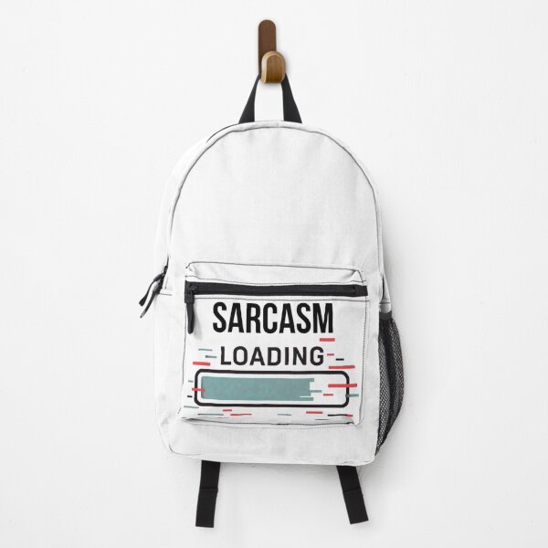 Item preview, Sarcasm Loading Funny Logo designed and sold by logowannawear.