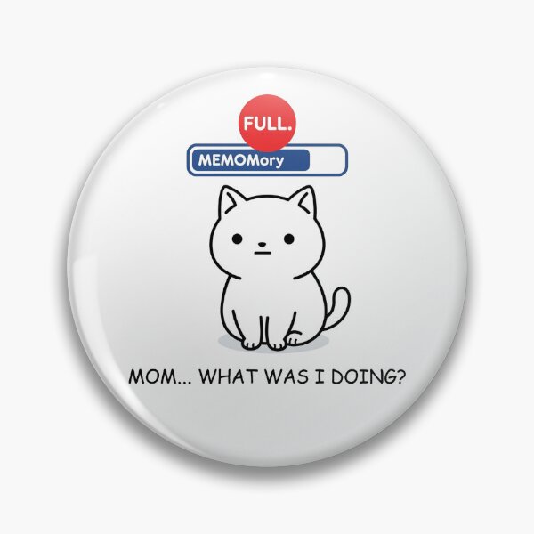 Item preview, Funny Cat Brain Full Meme Design designed and sold by DuckOddity.