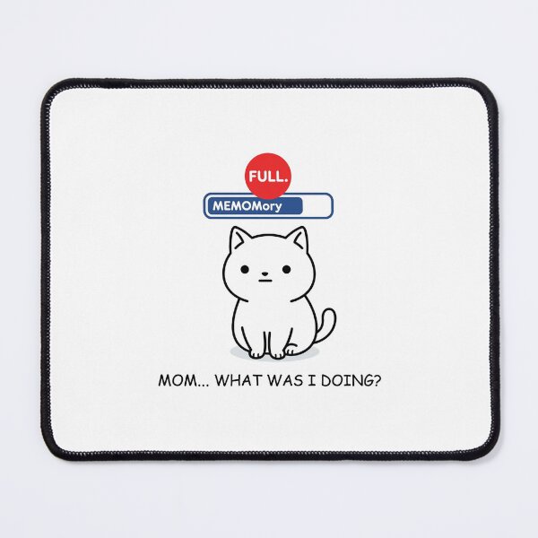 Item preview, Funny Cat Brain Full Meme Design designed and sold by DuckOddity.