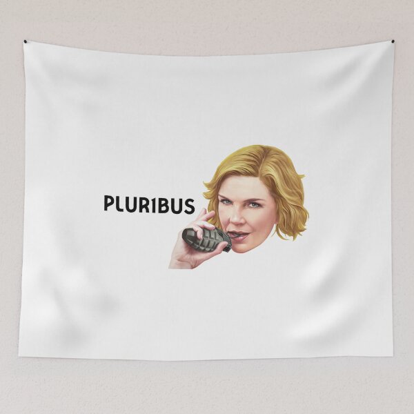 Item preview, Pluribus 2025 Series Vintage Sci-fi Movies Fan Art designed and sold by PayneLaurie.