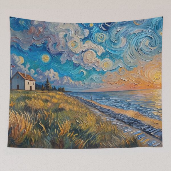 Item preview, House by the seaside designed and sold by sid1802.