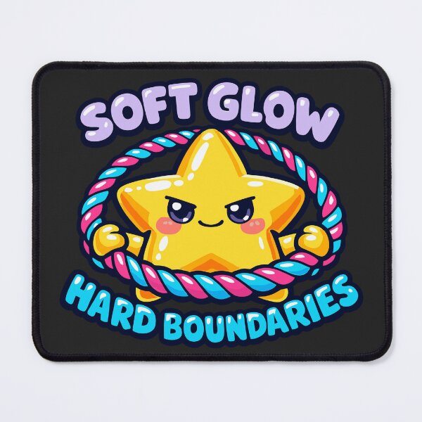 Item preview, Soft Glow Hard Boundaries Gummy Pop Star designed and sold by DigitalGlade.
