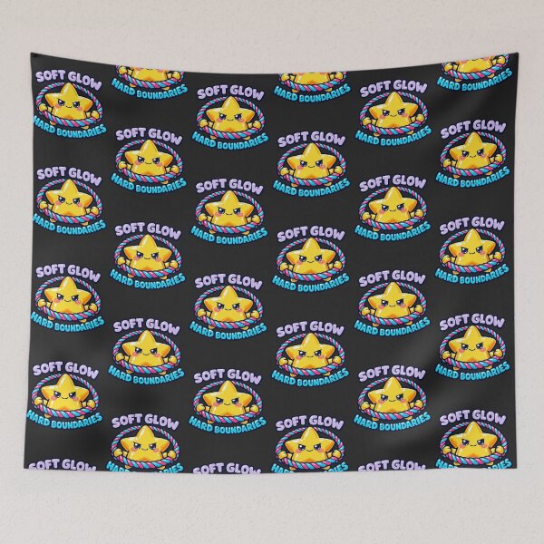 Item preview, Soft Glow Hard Boundaries Gummy Pop Star designed and sold by DigitalGlade.
