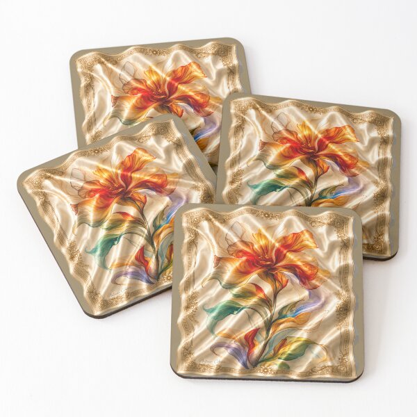 Item preview, ORANGE SHEER FLOWER designed and sold by AntomioCchirca.