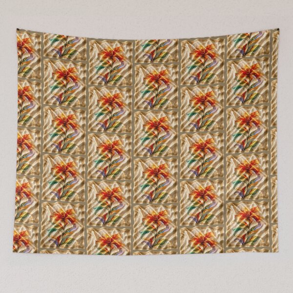 Item preview, ORANGE SHEER FLOWER designed and sold by AntomioCchirca.
