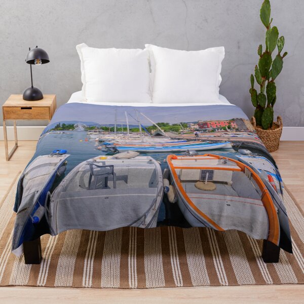 Item preview, Colourful Bardolino Marina on Lake Garda designed and sold by Violaman.