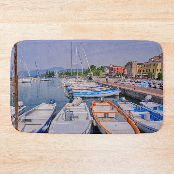Item preview, Colourful Bardolino Marina on Lake Garda designed and sold by Violaman.