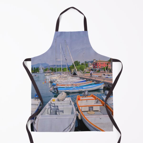 Item preview, Colourful Bardolino Marina on Lake Garda designed and sold by Violaman.