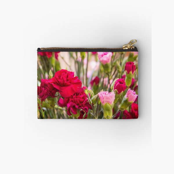 Item preview, Red & Pink Carnations — Close Up Floral Photography designed and sold by 313FILES.